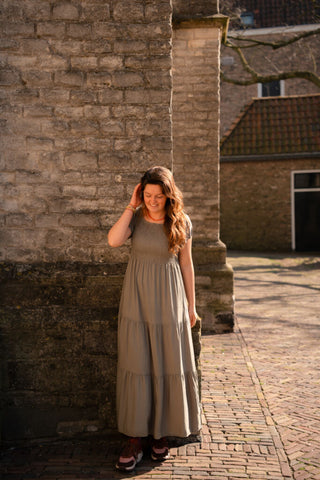 CC Fr31 dress lynn kaki – foto 3