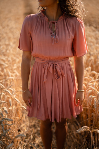 dress 6602 Nienke old pink