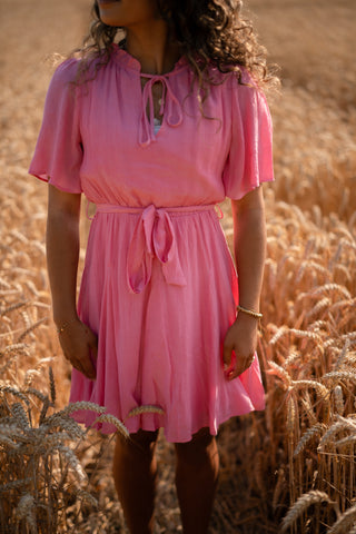 dress 6602 Nienke fuchsia
