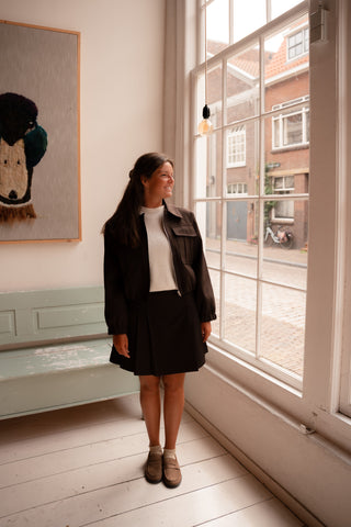 Lulu jacket coffee