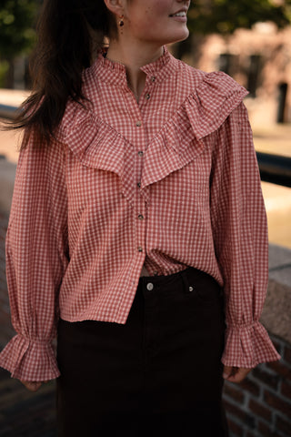 A VIEW - Darcy blouse orange