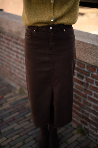 Brown denim skirt Jet’s