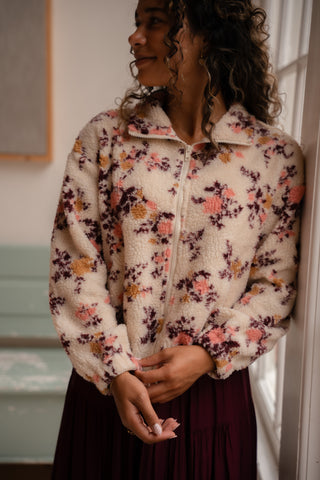 Cosy fleece print