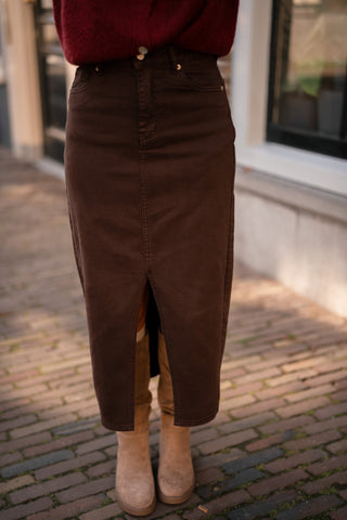 Brown denim skirt Jet’s