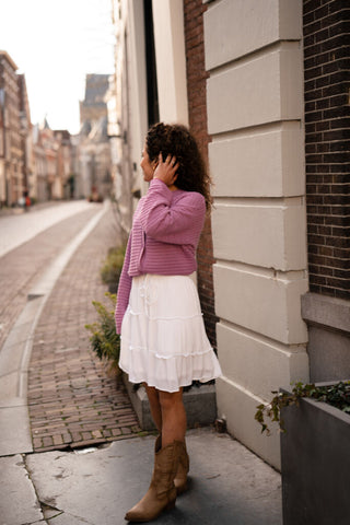Ydence knitted top clara violet – foto 3
