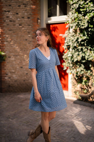 Majo dress blue 80244