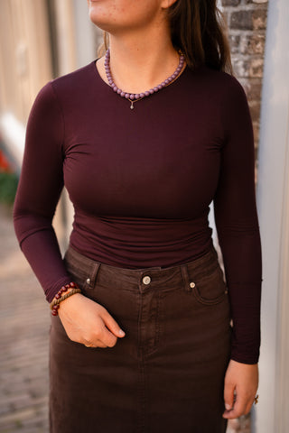 long sleeve wine