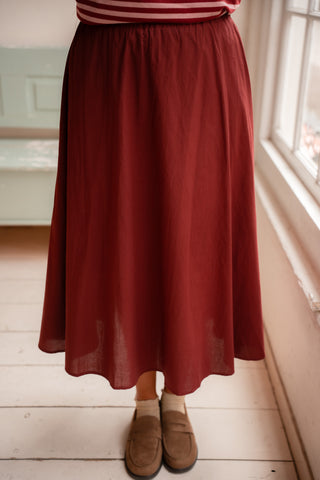 Skirt Rubi 9006 bordeaux