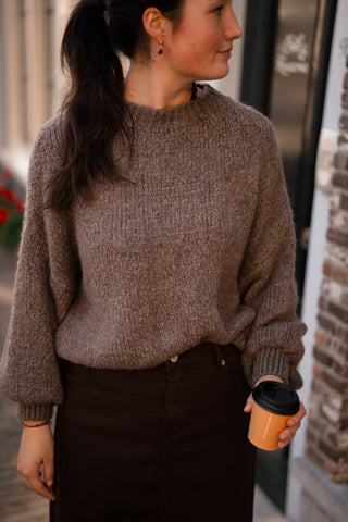 Saar knit mocha