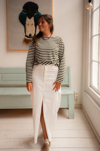 Maud long sleeve army