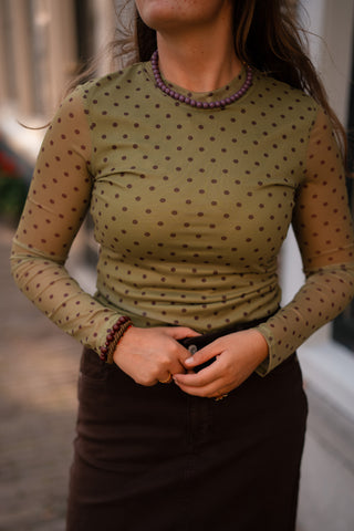 Ydence top Bailey green