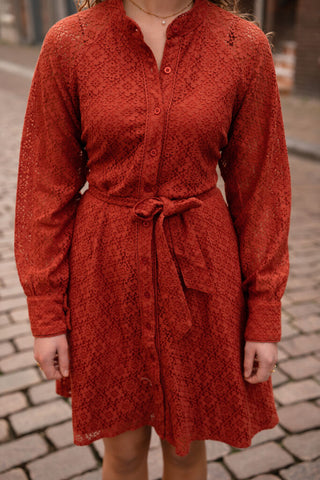 Jet's favs dress Lynde rust