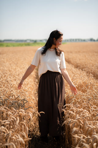 mara skirt Azzurro 8618 brown