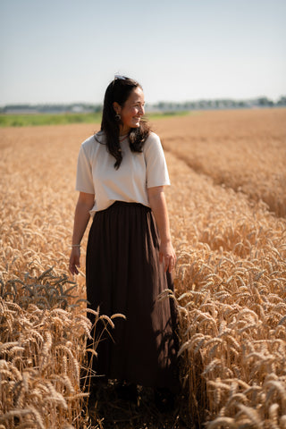 mara skirt Azzurro 8618 brown