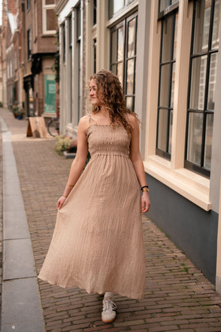 6010 sophie dress beige – foto 3
