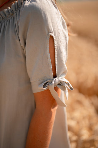 dress  margot bow sand