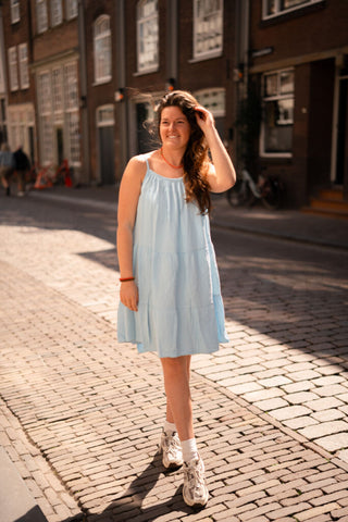 summer dress minka light blue