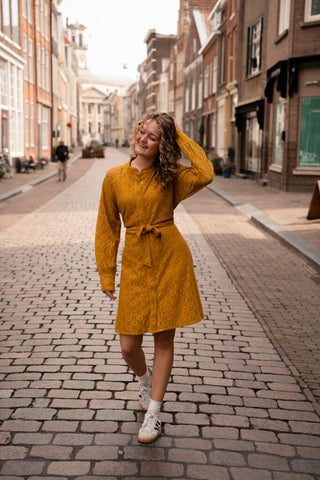 Jet's favs dress Lynde mustard – foto 3