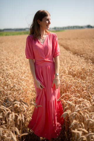 Dress flamant Fuchsia