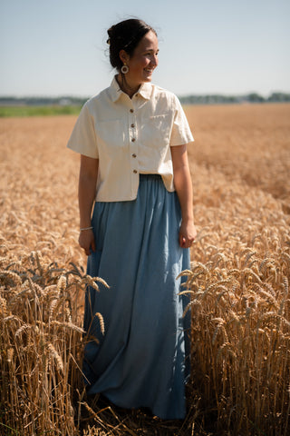 azzurro skirt tara 5569 jeans
