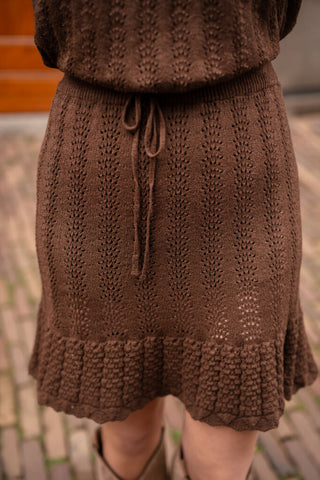 2536 skirt braided kato brown