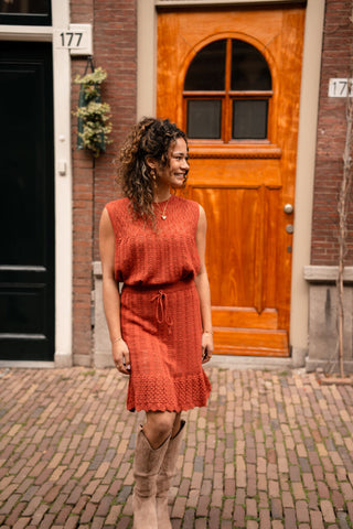 2536 skirt braided kato rust