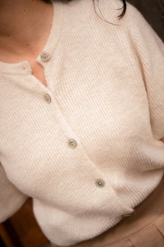 eline cardigan creme – foto 2