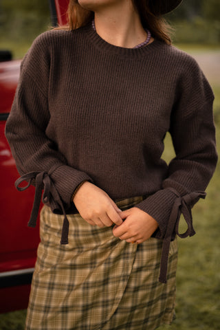 knit Azzurro brown