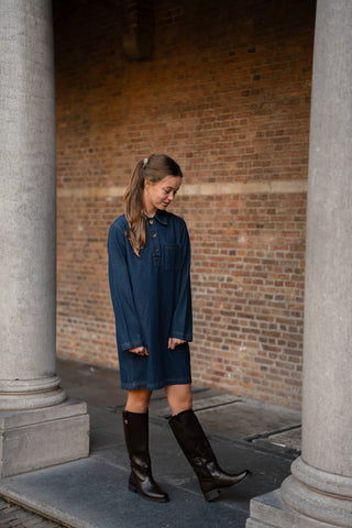 dress denim dark