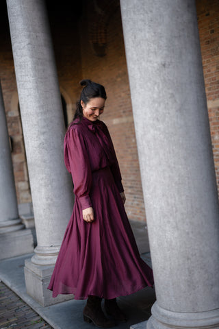 skirt chic 609 plum