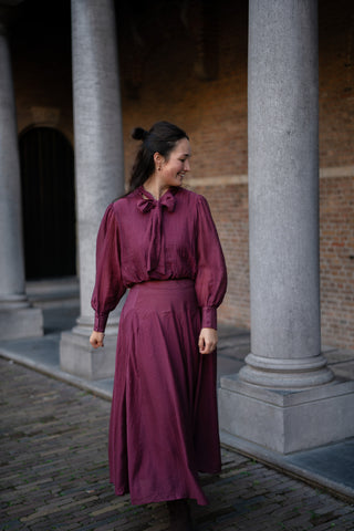 skirt chic 609 plum