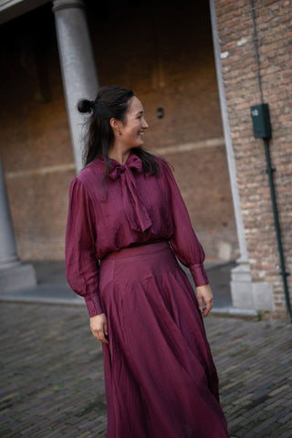 skirt chic 609 plum