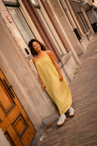 summer dress viva lime
