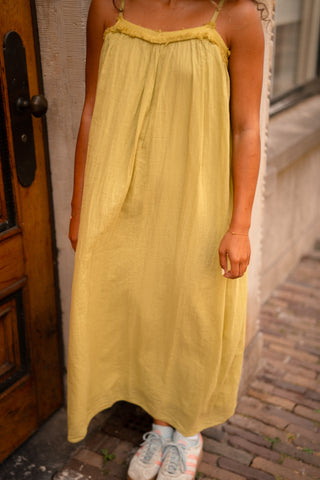 summer dress viva lime