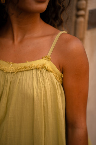 summer dress viva lime