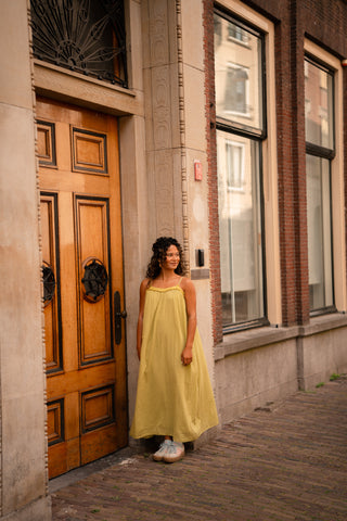 summer dress viva lime