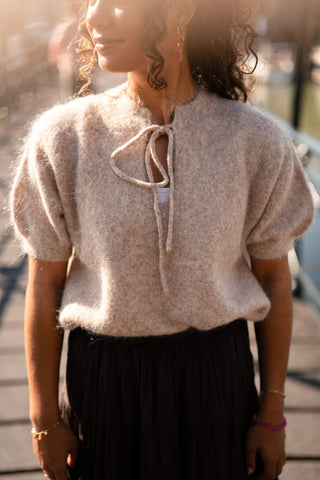 194 top wrap carla taupe