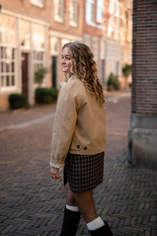 Vivanne jacket taupe