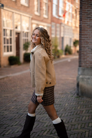 Vivanne jacket taupe