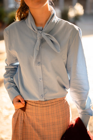 Azzurro blouse blue