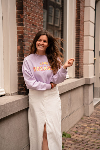 Azzurro 9965 sweater voyages lila – foto 2