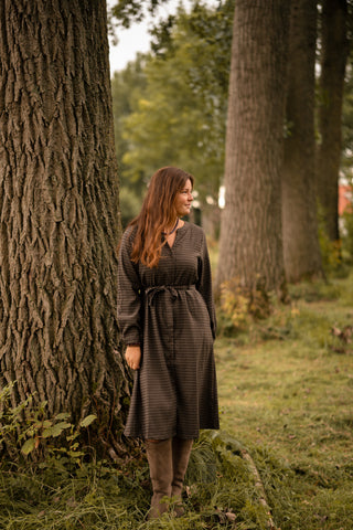 callie dress benja marron