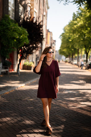 veerle dress azzurro 5670 bordeaux