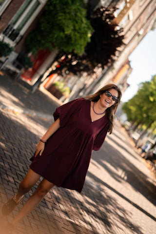 veerle dress azzurro 5670 bordeaux