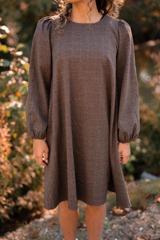 dress aurelia grey
