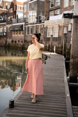 Azzurro 94102 skirt malaga pink