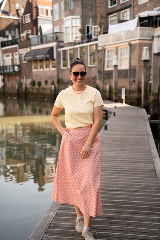 Azzurro 94102 skirt malaga pink – foto 4