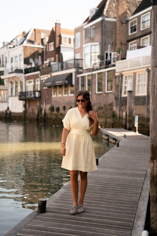Azzurro 95265 dress florence yellow – foto 4
