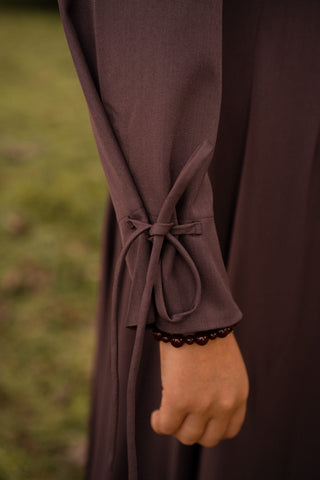 Aubergine dress wow