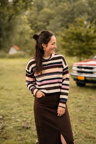 stripe knit kiki